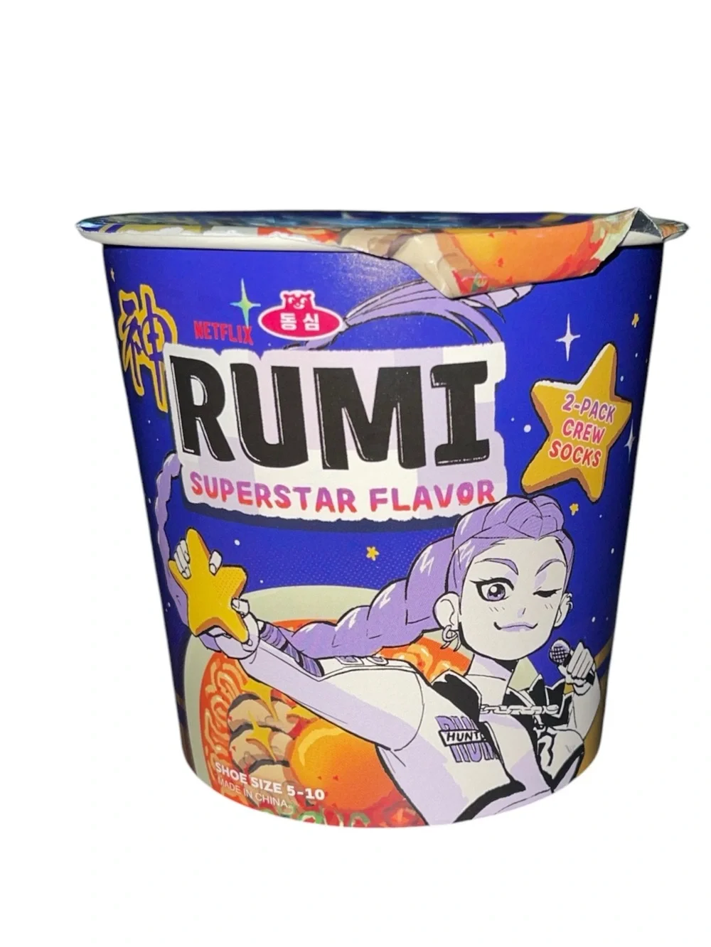 CHARACTER RUMI 2 PACK CREW SOCKS